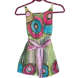Croquis Arte Cotidiano woman’s  junior geometric sleeveless top size M junior